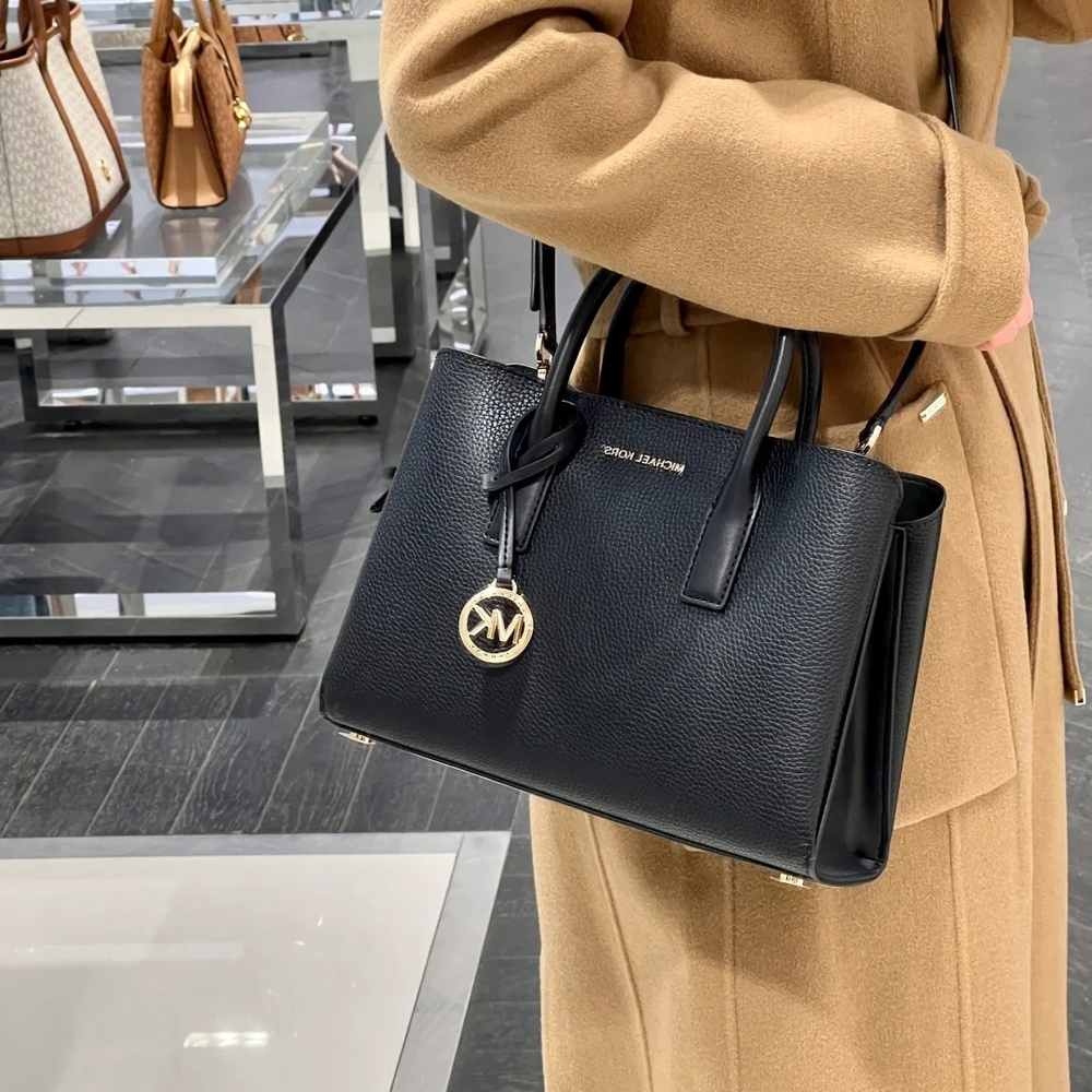 Michael Kors Black Satchel Bag - Picture 2 of 3